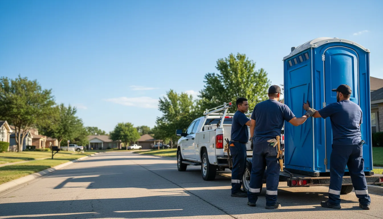 Portable Toilet Rental in Longview, TX near me